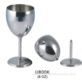6oz stainless steel wine tumbler wine cup